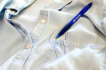 Bí quyết tẩy áo bị dính mực đơn giản hiệu quả nhanh tại nhà