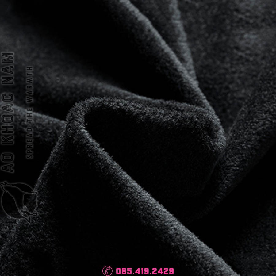 Áo phao nam đen lót lông cao cấp (AKN-160) - Ảnh 4