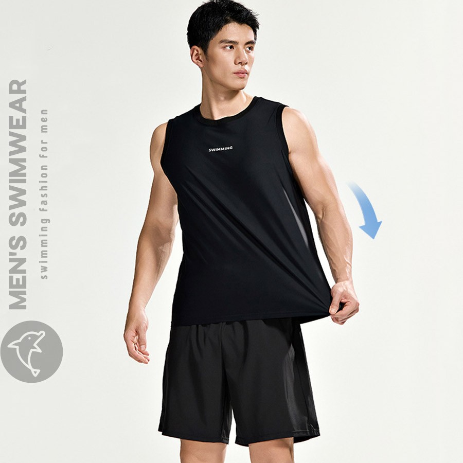 Set đồ tập gym tank top hàng hiệu (DBN-383) - Ảnh 2
