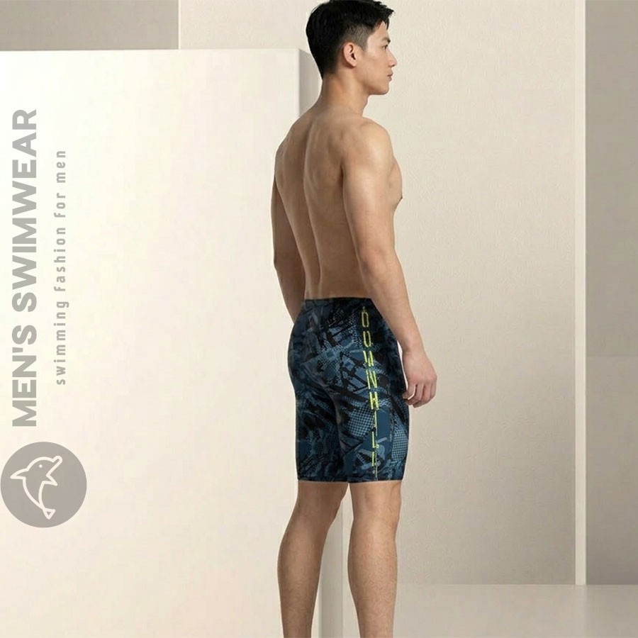 Quần bơi jammer nam ống dài (DBN-384) - Ảnh 0