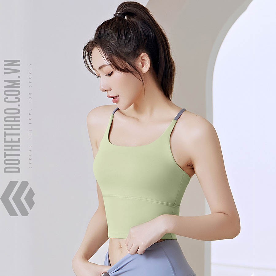 Áo tập yoga nữ đẹp hàng hiệu (DTT-015) - Ảnh 1