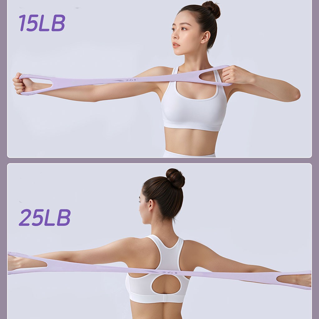 Dây kháng lực giãn cơ lưng dụng cụ tập yoga (DTT-106) - Ảnh 1