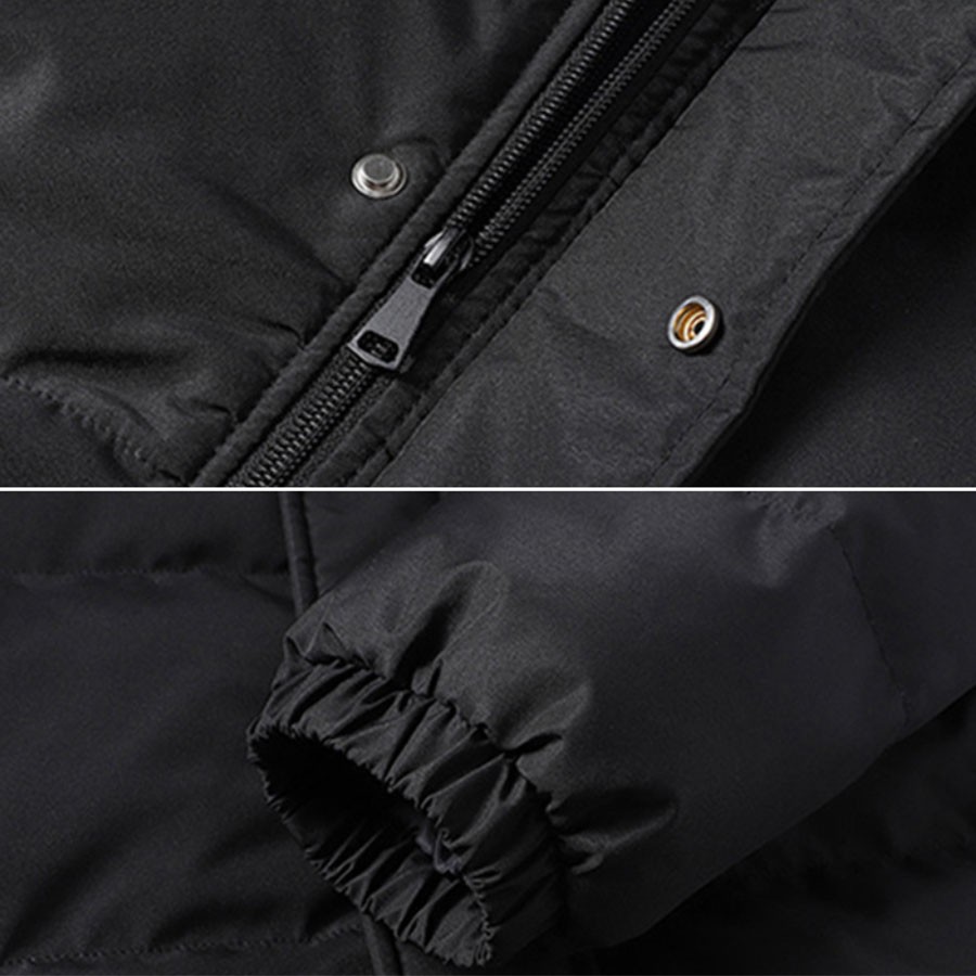 Áo khoác phao tuổi teen mũ hoodies cao cấp (AKN-242) - Ảnh 5