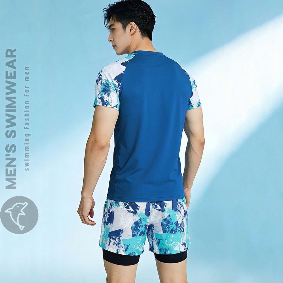 Set đồ bơi đồ thể thao nam cao cấp nổi bật (DBN-420) - Ảnh 1